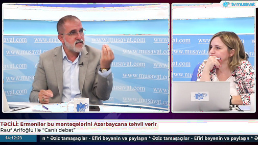 TƏCİLİ - Bu ərazilər Azərbaycanın nəzarətinə keçir - Rauf Arifoğlu ilə "CANLI DEBAT"