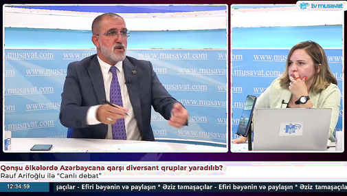 Azərbaycana qarşı diversant qruplar! – Rauf Arifoğlu ilə “Canlı debat”