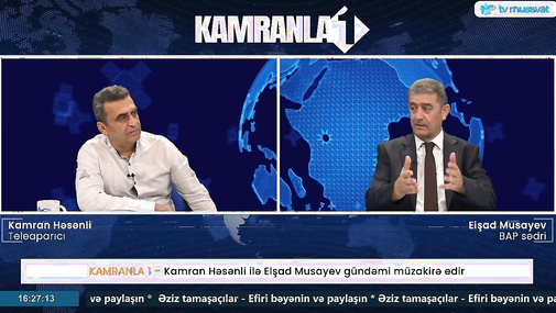 Kamranla 1 - Kamran Həsənli Elşad Musayevlə gündəmi təhlil edir