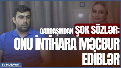 İntih@r edən həkimin qardaşı danışdı: “Həmin gün ərindən boşanacaqdı..."