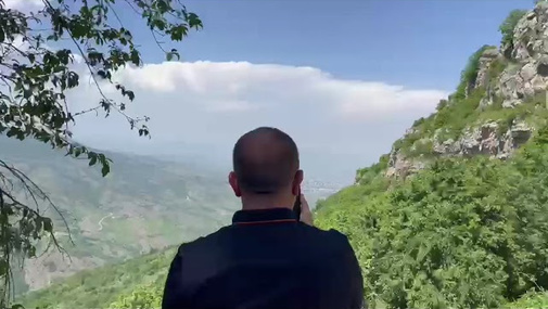 Laçın dəhlizinin tam üstündə, Xankəndi görüntülü REPORTAJ