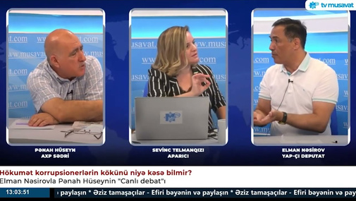 "Bəy tərifinə gəlməmisən e..." - Elman Nəsirovla Pənah Hüseyn qalmaqalı