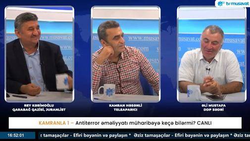 Kamran Həsənli ilə Rey Kərimoğlunun söz davası - "DİRƏŞMİSƏN..."