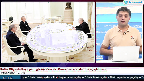 Putin Əliyevlə Paşinyanı görüşdürəcək: Kremldən son dəqiqə açıqlaması - "Ana Xəbər"