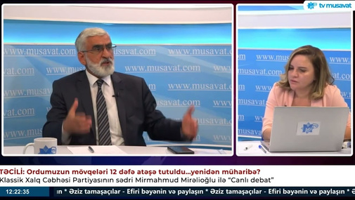 "Düşmənə vaxt vermək məsələsində gecikmişik" - Mirmahmud Mirəlioğlu incə məqamlara oxundu