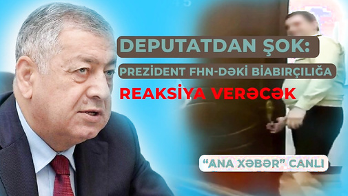 Azərbaycanlı jurnalist Zabuxda! "Ana xəbər" CANLI