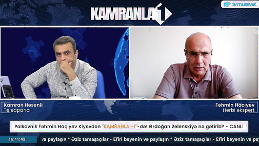 Polkovnik Fəhmin Hacıyev Kiyevdən "KAMRANLA -1"-də! Ərdoğan Zelenskiyə nə gətirib? - CANLI