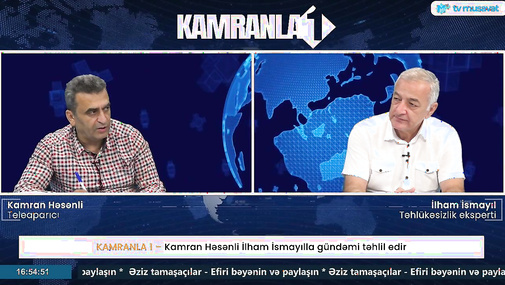 Kamran Həsənli və İlham İsmayıl CANLI YAYINda! Ölkə və savaş gündəmi müzakirə olunur!