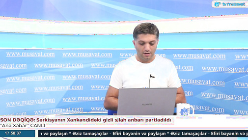 SON DƏQİQƏ: Sərkisyanın Xankəndidəki gizli silah anbarı partladıldı - "Ana Xəbər" CANLI