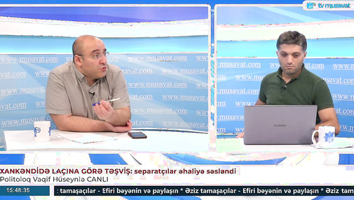 Xankəndidə Laçına görə TƏŞVİŞ: separatçılar əhaliyə səsləndi - Politoloqla CANLI