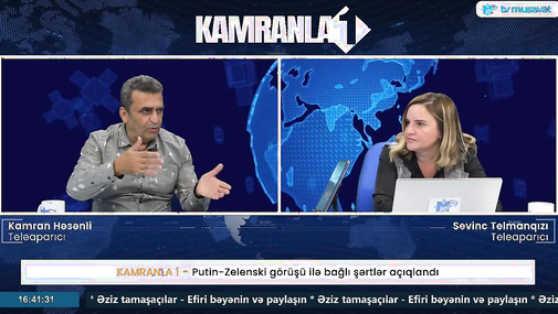 Putin-Zelenski görüşü ilə bağlı şərtlər açıqlandı – Kamran Həsənli və Sevinc Telmanqızı CANLIda