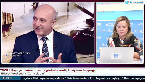 TƏCİLİ: Paşinyan komandasına göstəriş verdi, Rusiyanın tapşırığı – Ədalət Verdiyevlə “Canlı debat”