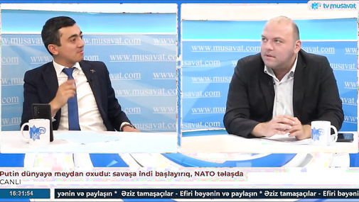 "Zelenski siyasətçi yox, aktyordur" - Cavanşir Abbaslı ilə Hacıbəy Heydərli arasında mübahisə