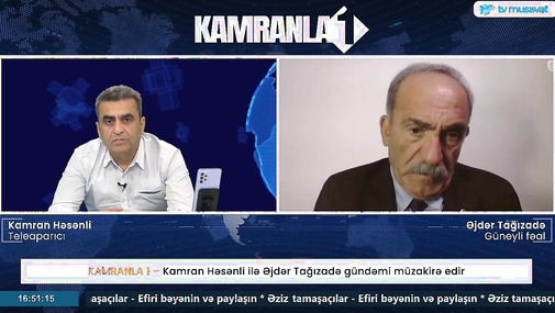 İranda polis nəzarət-buraxılış məntəqələri yandırılıb–Kamran Həsənli ilə Əjdər Tağızadə CANLIda