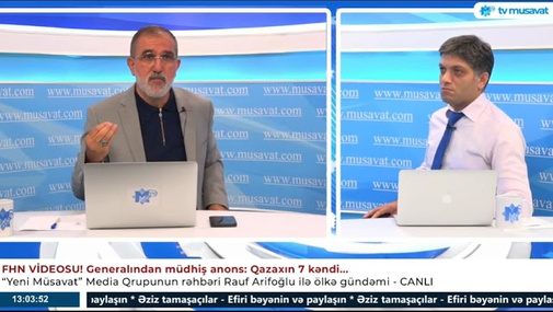 "Paşinyan "erməni t*erroru"ndan qorxur"- Rauf Arifoğlu