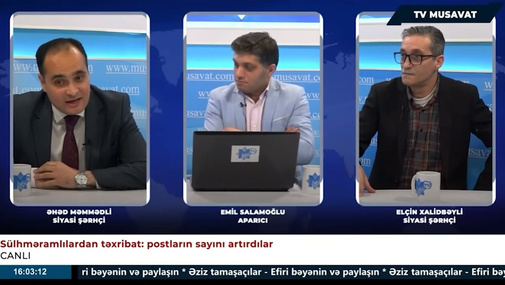 İki politoloqun CANLI yayında Ukrayna davası! - "Ağzına gələni danışma!"