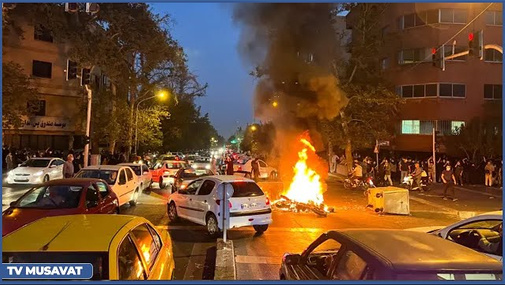 İran od içində: heykəllər, Bəsicin ofisləri yandırıldı, q*ətllər, g*üllələnmələr…- CANLI