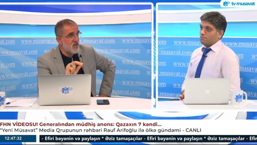 "Ermənistan hökuməti "uzatma dəqiqləri"nə oynayır! Səbəbi budur ki..." - Rauf Arifoğlu