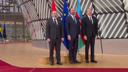 Başladı! Brüsseldə Əliyev - Mişel - Paşinyan keçidi! Bizim rakurs: qalib və qürurlu görüntülər...