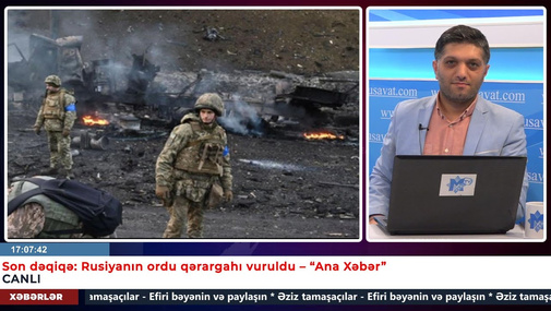 Son dəqiqə: Rusiyanın ordu qərargahı vuruldu – “Ana Xəbər” CANLI