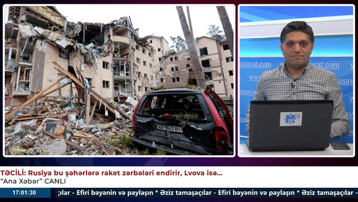 TƏCİLİ: Rusiya bu şəhərlərə raket zərbələri endirir, Lvova isə… - “Ana Xəbər” CANLI