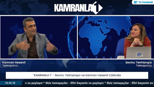 ZELENSKİYƏ KİM "QAZ" VERDİ? - Kamran Həsənli ilə Sevinc Telmanqızının telesöhbəti