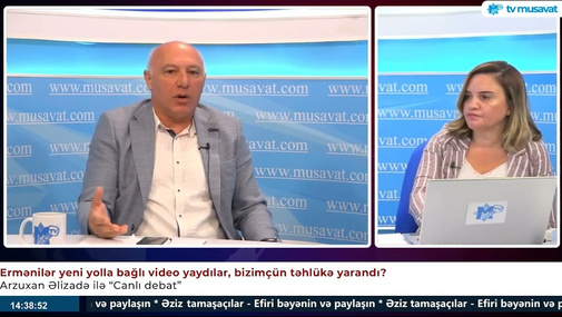 "Niyə sentyabrın 2-də Xankəndidə dinc bayraqdarların nümayişini keçirmirik?" - Arzuxan Əlizadə