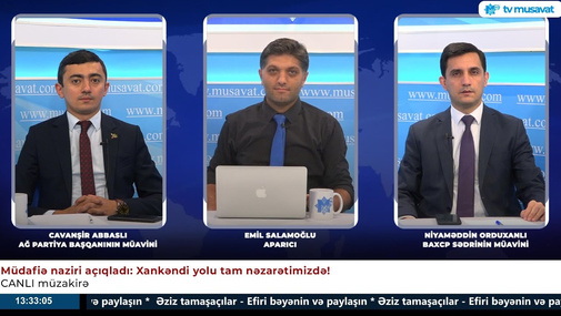 Müdafiə naziri açıqladı: Xankəndi yolu tam nəzarətimizdə! CANLI müzakirə...