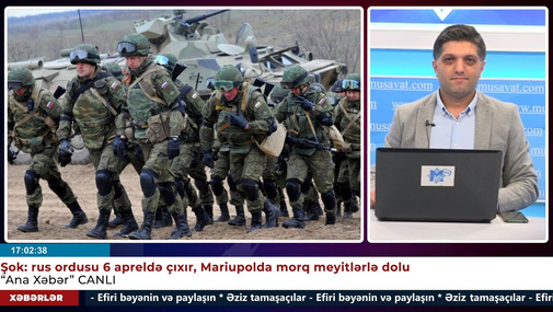Şok: rus ordusu 6 apreldə çıxır, Mariupolda morq meyitlərlə dolu - “Ana Xəbər” CANLI
