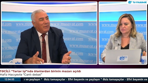 Hafiz HACIYEV klassikası: "Tərtər işini törədənlərin quyruğu xarici qüvvələrin əlindədi"