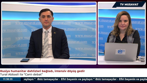 Tural Abbaslı ilə "Canlı debat" - Gündəm müzakirəsi