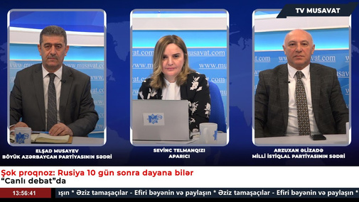 Azərbaycanın iki partiya sədri Ukrayna - Rusiya müharibəsi haqda! Durum müzakirəsi! "Canlı debat”