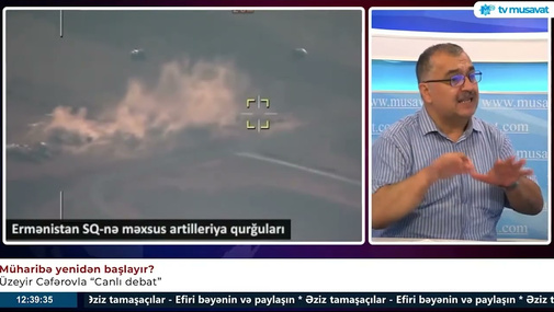 "Ordumuz mülki deyil, Ermənistandan bizə qarşı olan legitim hərbi hədəflərini vurur" -Üzeyir Cəfərov