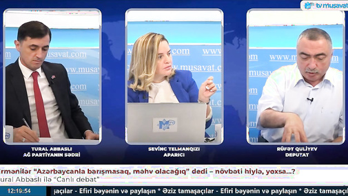 Tural Abbaslı ilə Rüfət Quliyev arasında GƏRGİN DEBAT - Ölkədə bahalaşmanın səbəbləri