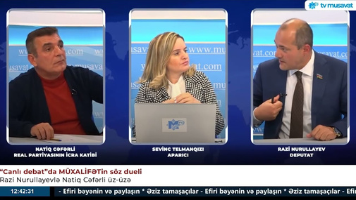 Müxalifət debatda TOQQUŞDU: "Cəhənnəmə gəlsin...."