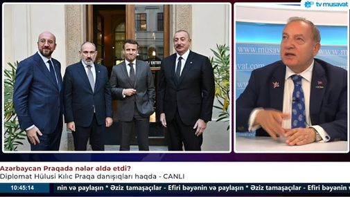 "Bir Türk bütün dünyaya bədəldir"- Hulusi Kılıç prezidentin Praqa səfərindən danışdı