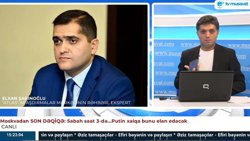 "Putin yalnız iki halda nüvə hücumundan çəkinə bilər" - Elxan Şahinoğlu