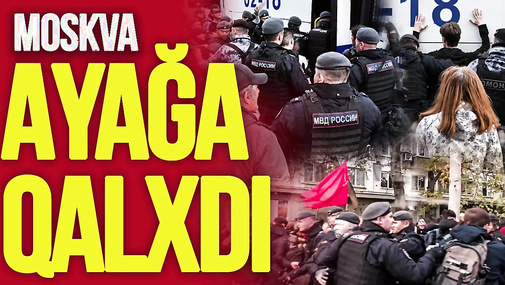 Moskva AYAĞA qalxdı: gənclər “Müharibəni dayandır, çar rədd olsun!” bağırdı – “Ana Xəbər”
