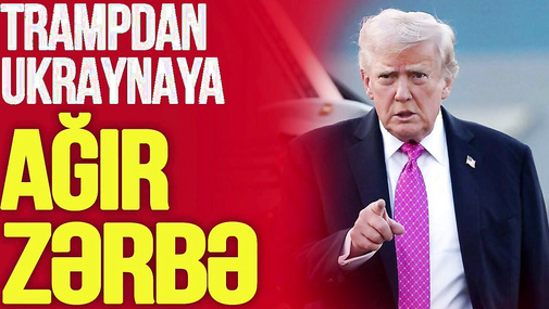 Trampdan Ukraynaya AĞIR zərbə: Putinlə rəsmən anlaşdı, Zelenskidən QƏZƏBLİ reaksiya - "Ana Xəbər"