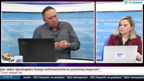 Şok iddia: Qarabağdan Rusiya sülhməramlılarını çıxarmaq istəyirlər? Heydər Oğuz “Canlı debat”da