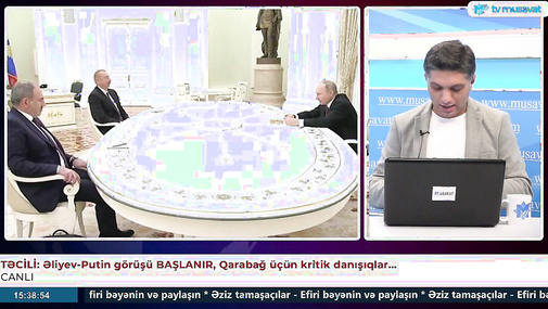 TƏCİLİ: Əliyev-Putin görüşü BAŞLANIR, Qarabağ üçün kritik danışıqlar... – CANLI