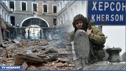 Zelenskidən Putinə göz dağı: Ukrayna lideri Xersonda...CANLI