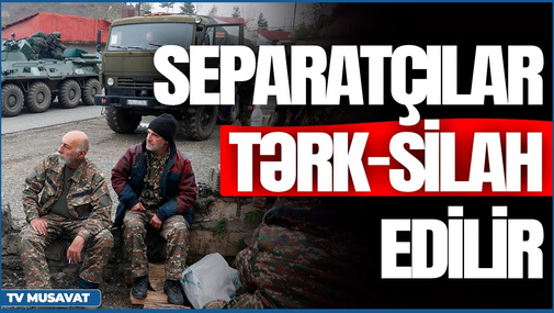 Xankəndidəki separatçılar tərk-silah edilir – detallar “Canlı debat”da