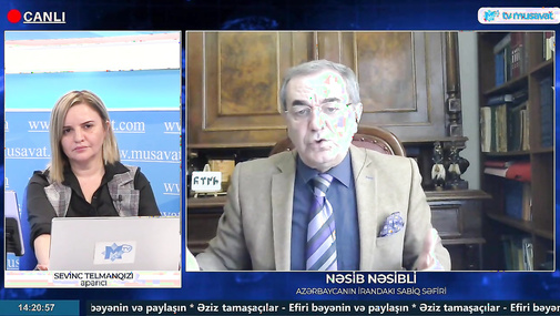 İrandakı ilk səfirimiz  Nəsib Nəsibli ''CANLI DEBAT''da! Həbs edilən etirazçılara təcavüz edirlər