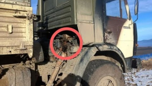 Ermənilər yük maşınlarımızı atəşə tutdu