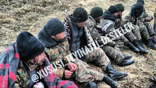 6 erməni hərbçisini əsir götürdük - erməni mediası ağlaşma qurub