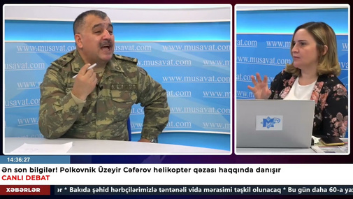 Polkovnik Üzeyir Cəfərov məsuliyyəti üzərinə götürdü: "Helikopter qəzası..."