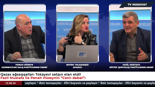 Fazil Mustafa Pənah Hüseyn mübahisəsi: “Azərbaycan Qazaxıstan qədər təhlükəli vəziyyətdə deyil”