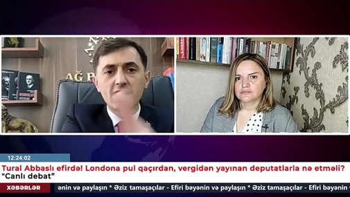 Tural Abbaslı deputat Feyziyevi darmadağın etdi: "Azərbaycanın pullarını ingilislərə yedirdirlər"