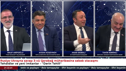 "Rusiyadan sonra növbə Türkiyədir" - Deputatla partiya sədrinin söz çəkişməsi @Tv Musavat